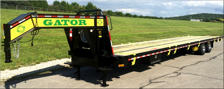 EQUIPMENT TRAILER - TANDEM DUAL GOOSENECK TRAILER FOR SALE  Grundy County, Tennessee